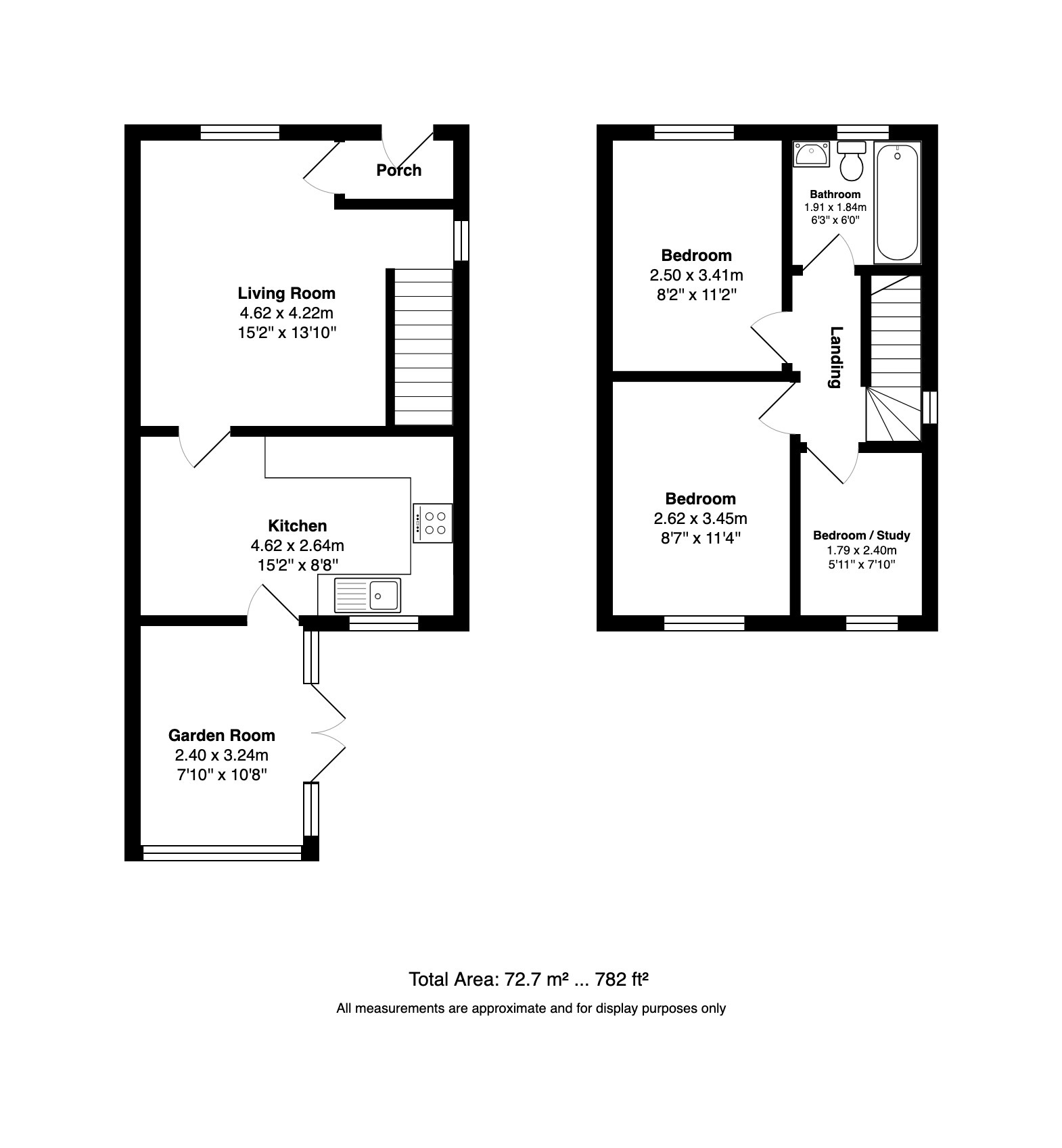 8 River Court, Hempton, Norfolk floorplan