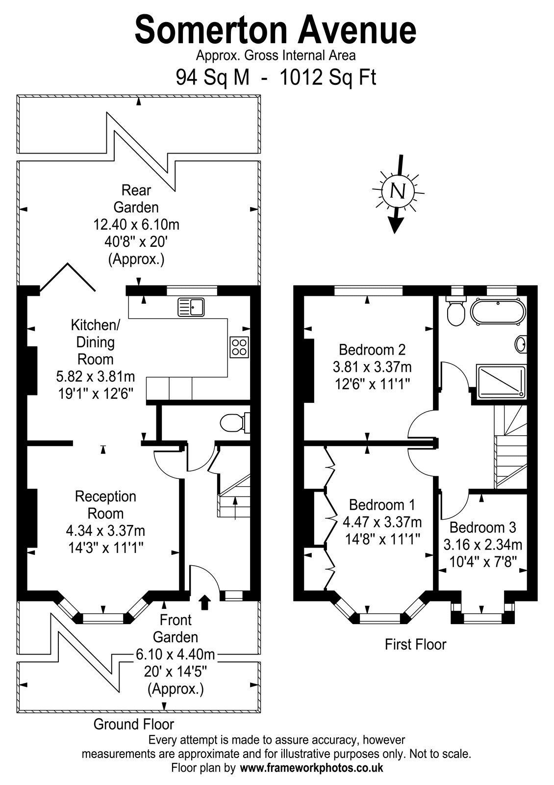 Somerton Avenue, Richmond floorplan