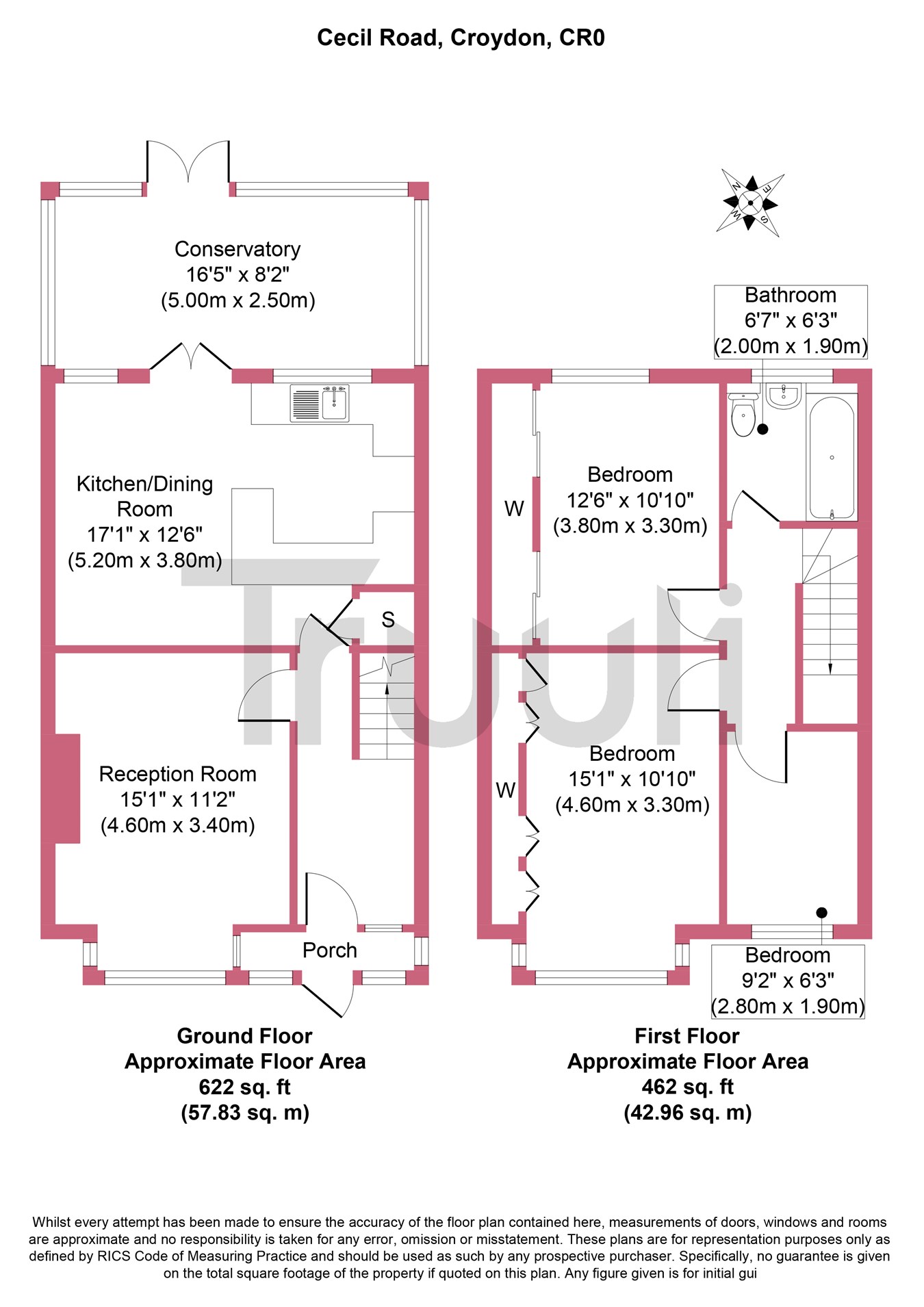 3 Bedrooms  for sale in Cecil Road, Croydon CR0