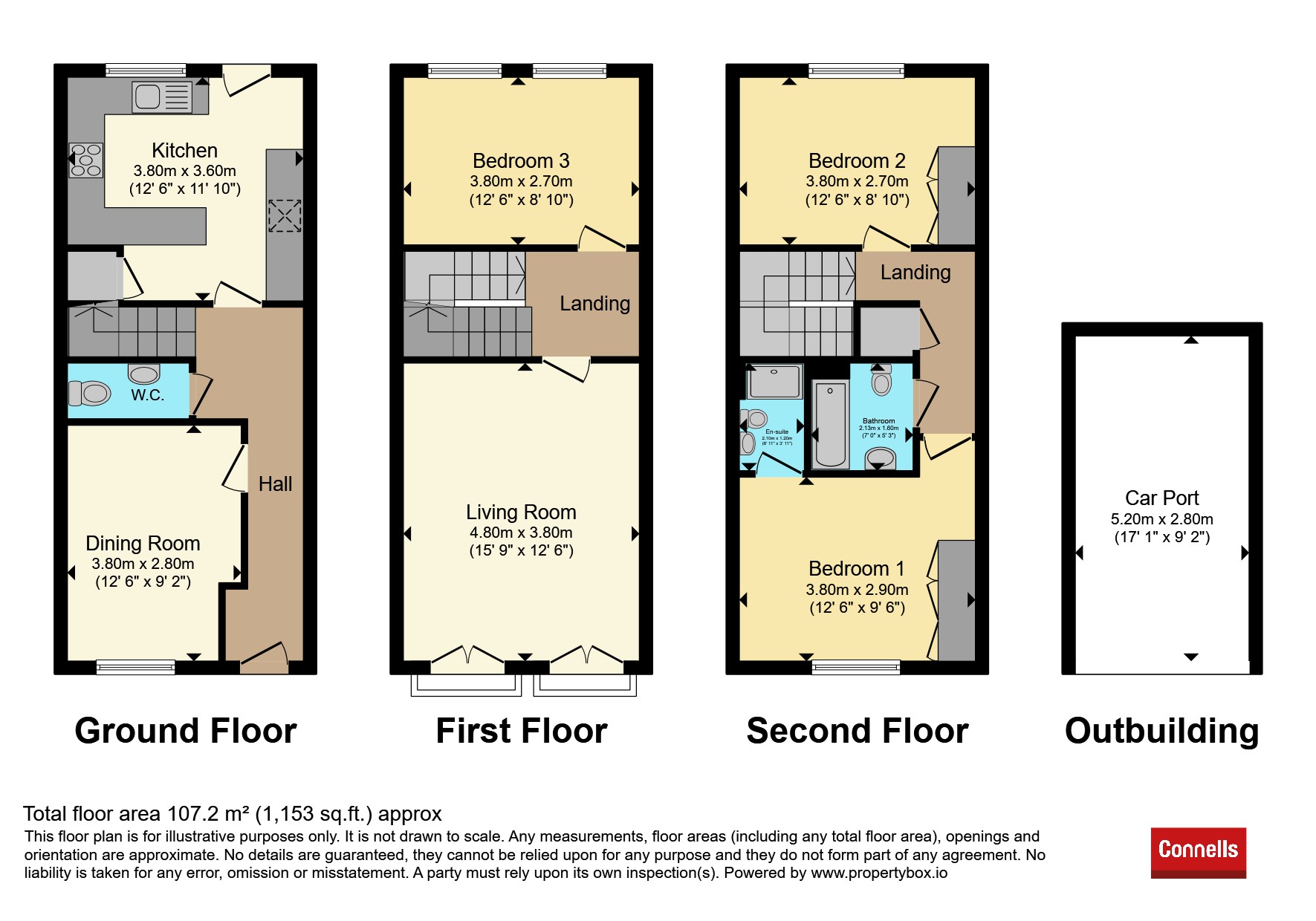 2, Flitmead, Cambridge floorplan