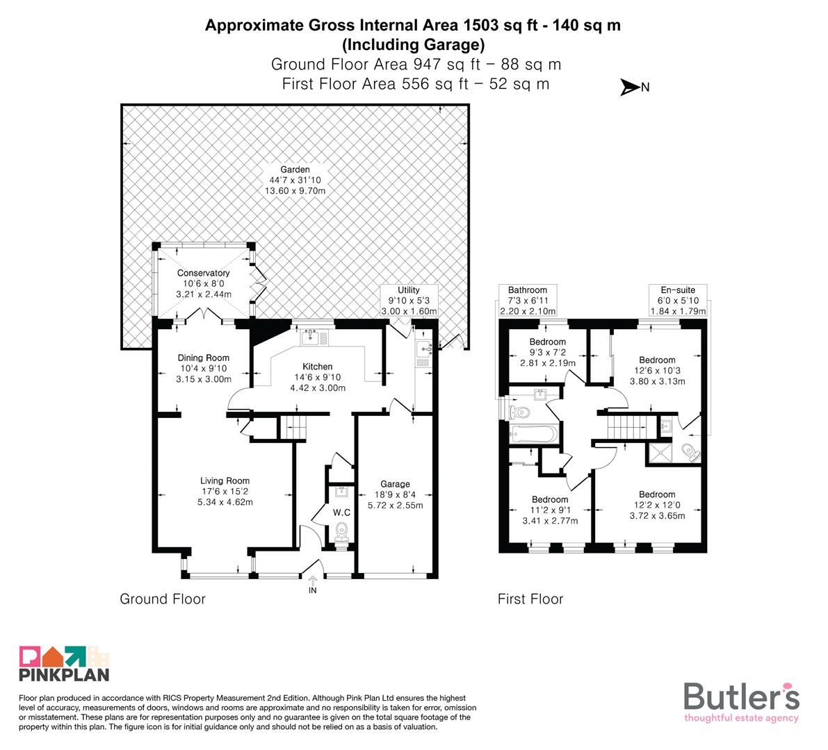 20, Hatfield Close, Sutton floorplan