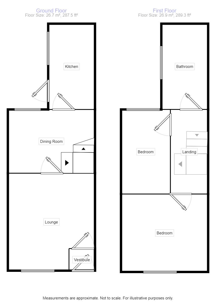 2 Bedrooms Terraced house for sale in Lark Hill, Higher Walton, Preston PR5