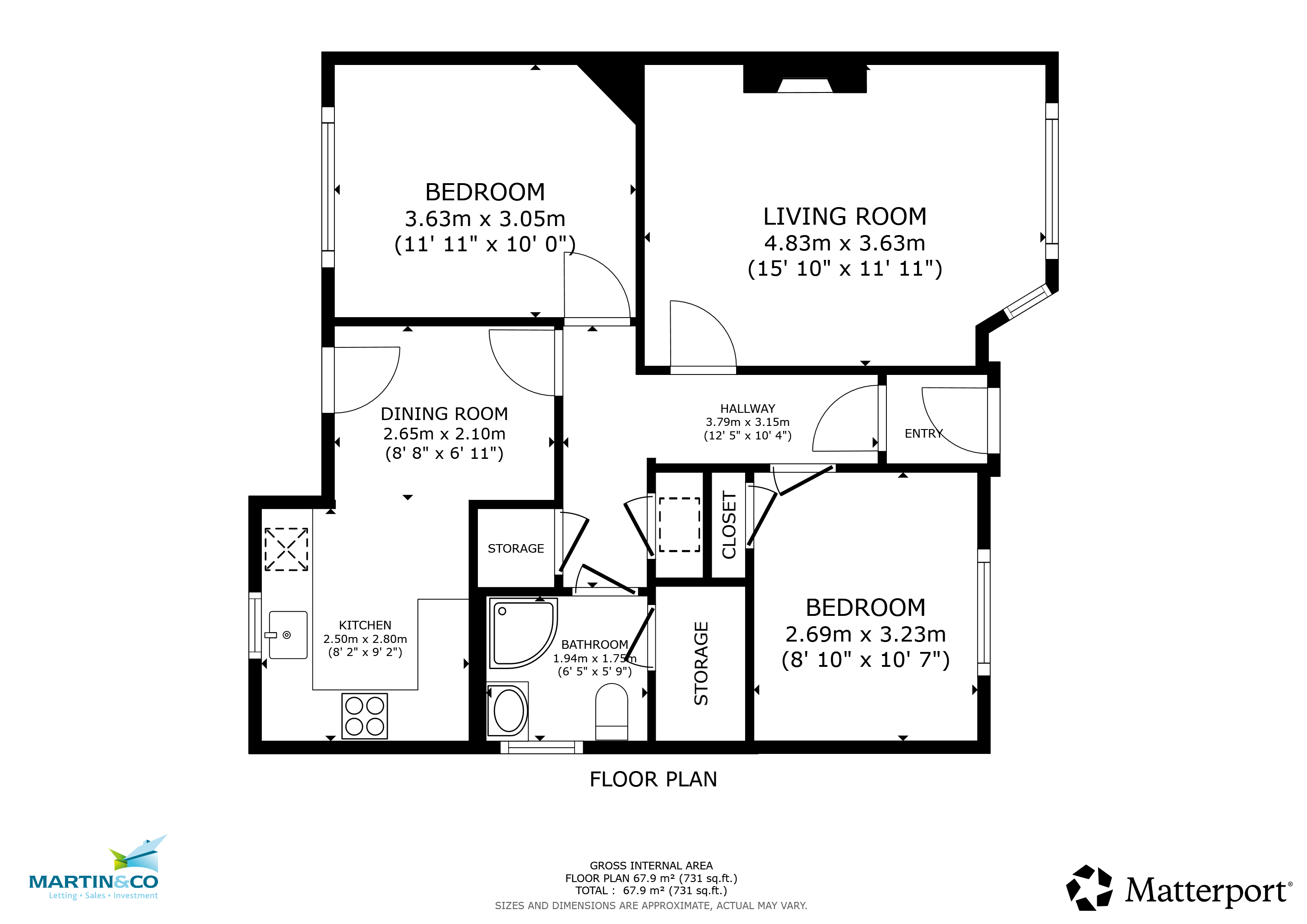 2, Anlaby Court, Cheltenham floorplan