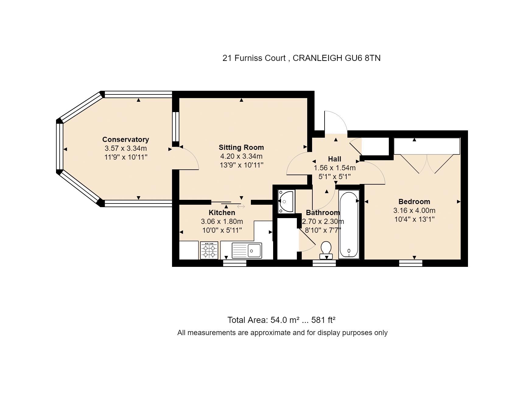 1 bed property for sale in Furniss Court, Elmbridge Village, Cranleigh