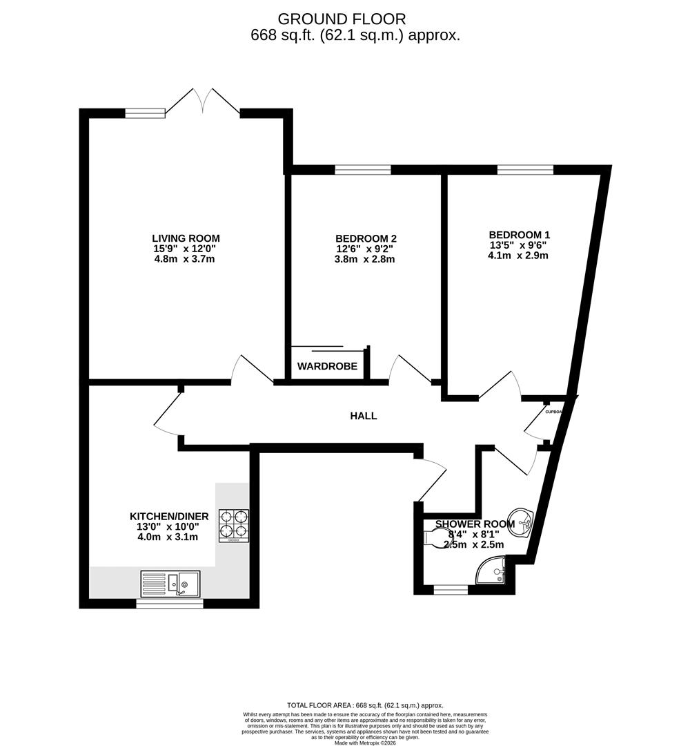 24, Holzwickede Court, Weymouth floorplan