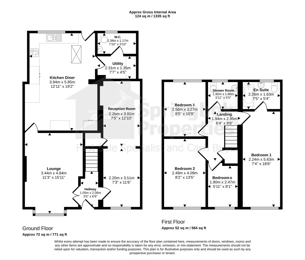 2, Winterton Close, Bolton floorplan