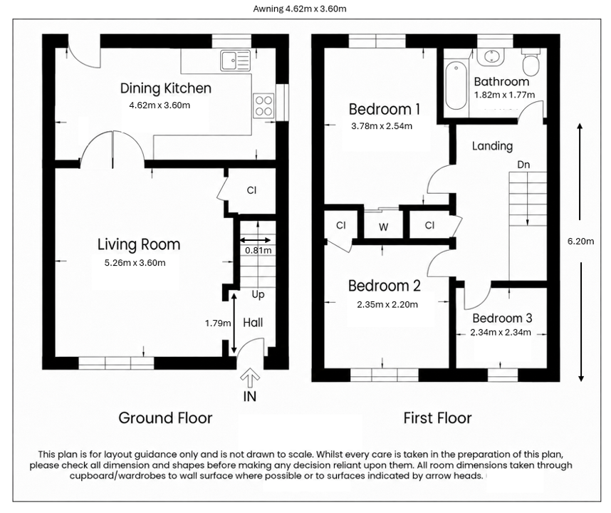 44, Leader Street, Glasgow floorplan