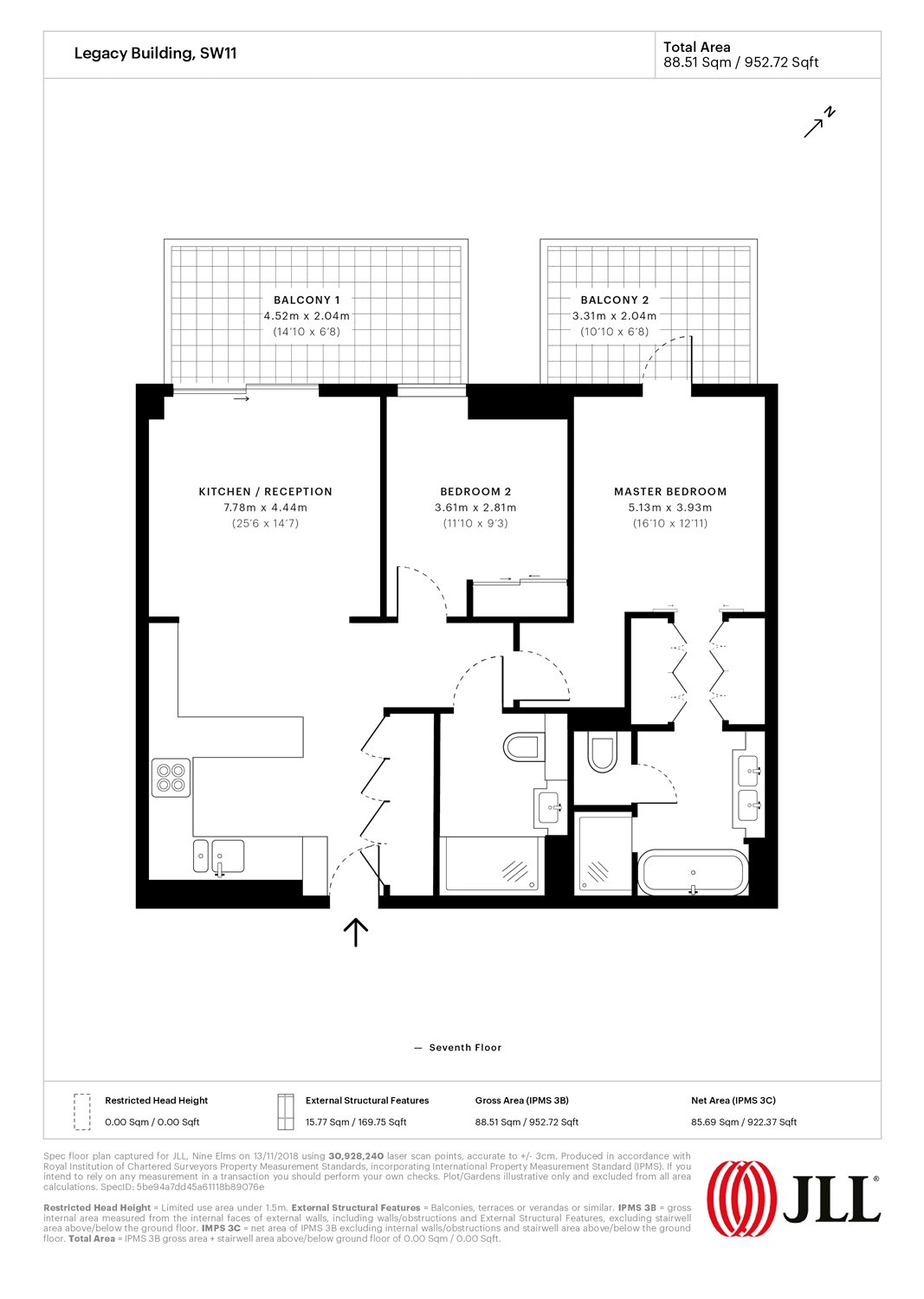 2 Bedrooms Flat to rent in Viaduct Gardens, London SW11