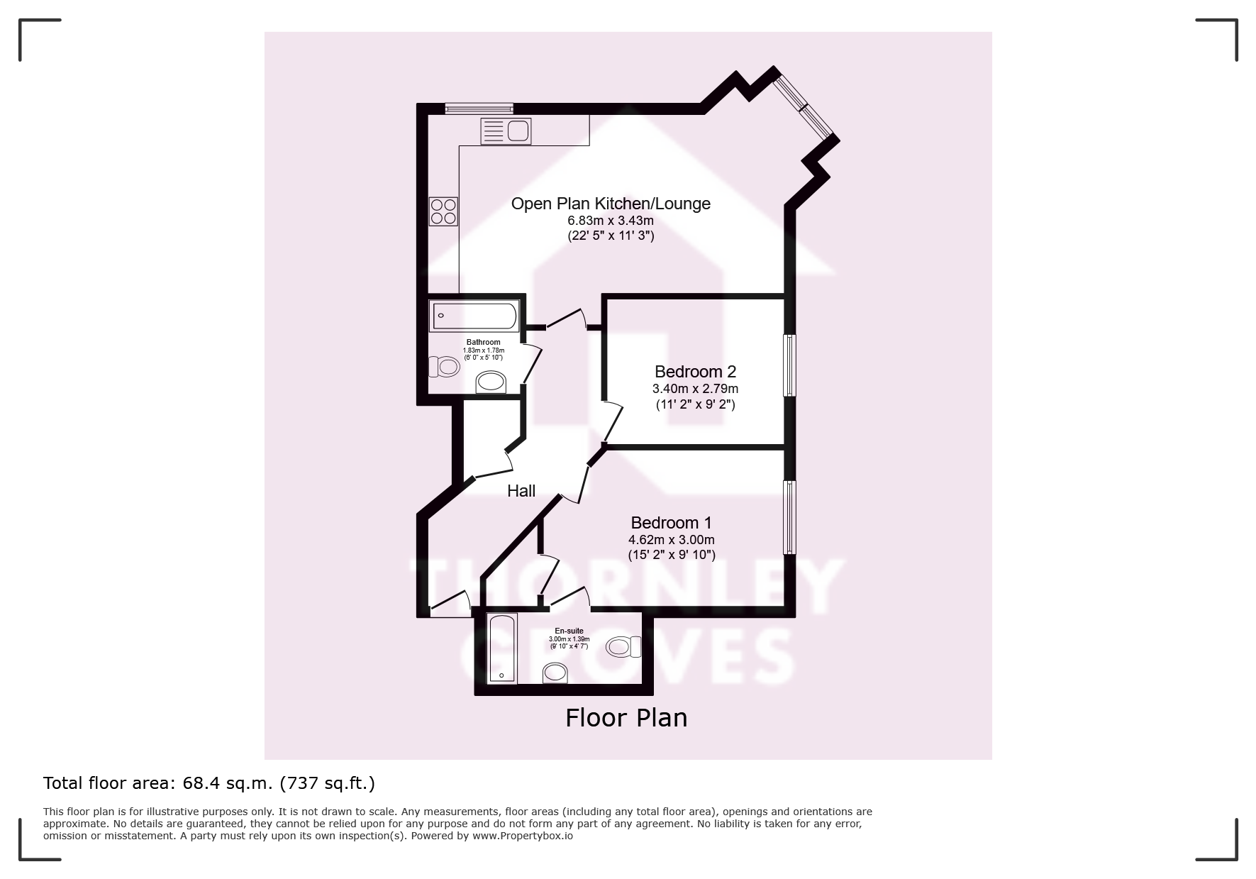 32, Hadfield Close, Greater Manchester floorplan