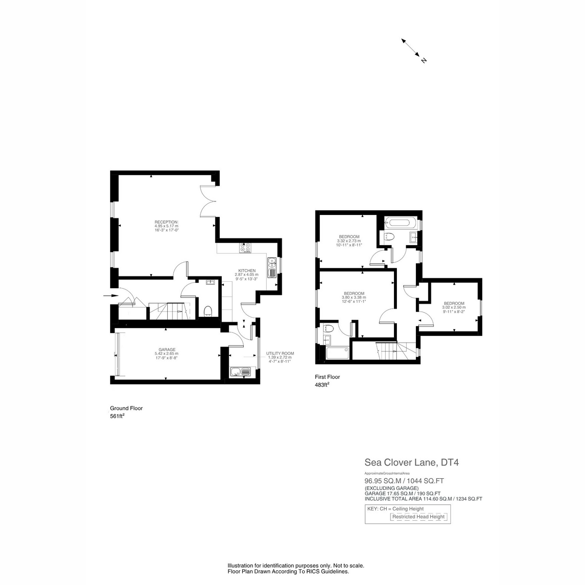 33, Sea Clover Lane, Weymouth floorplan