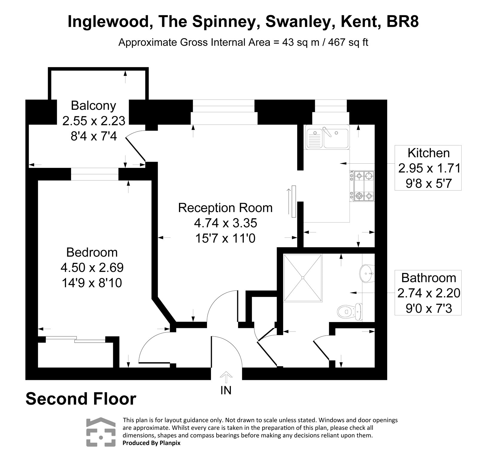 35, Inglewood, Swanley floorplan