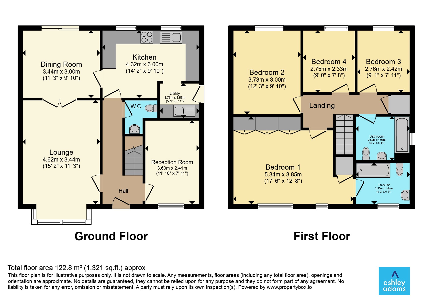 Staniland Close, Nottingham floorplan