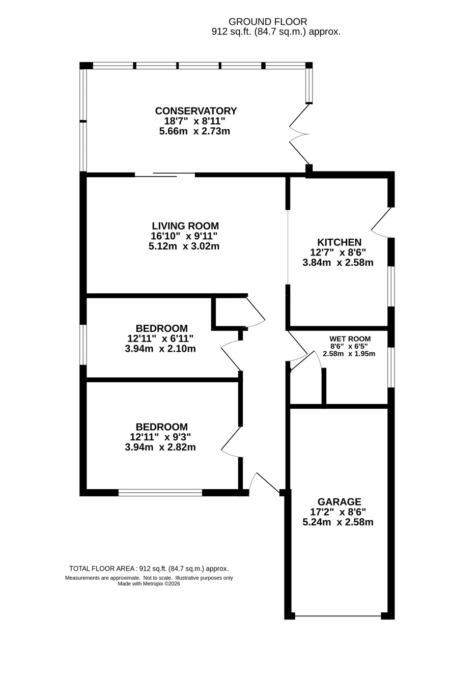 13 Rider Haggard Way, Ditchingham, Bungay floorplan