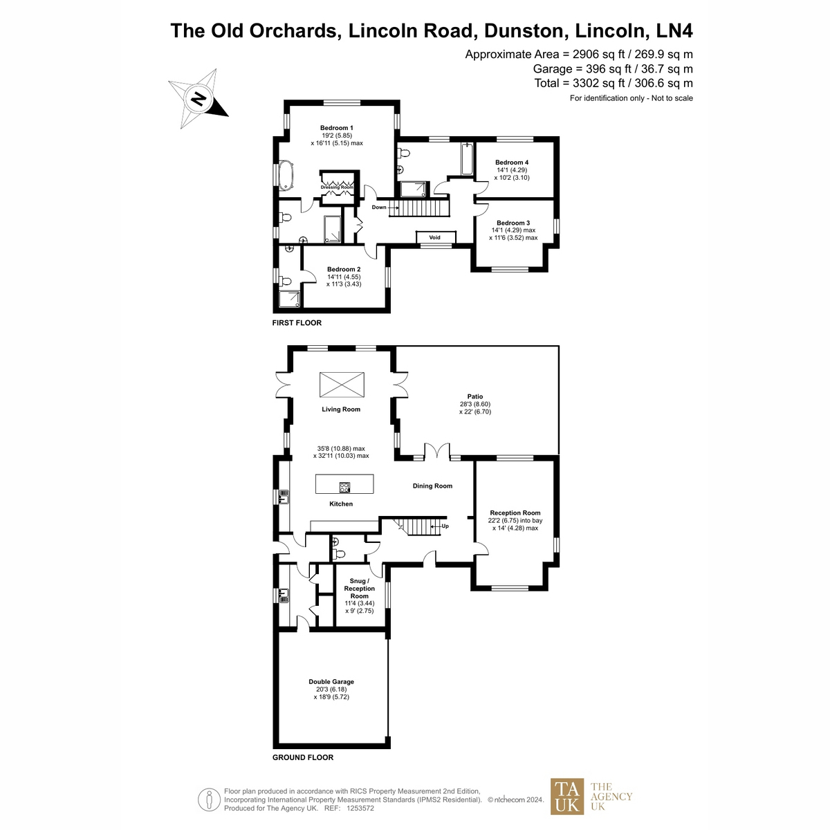6, The Old Orchards, Dunston, Lincoln floorplan