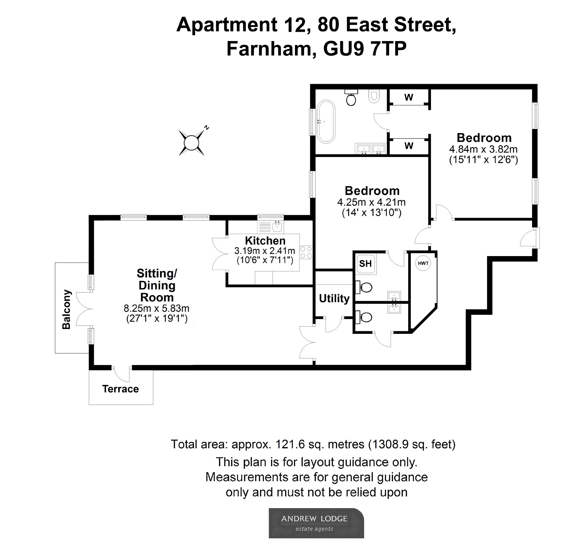 2 Bedrooms Flat for sale in East Street, Farnham GU9