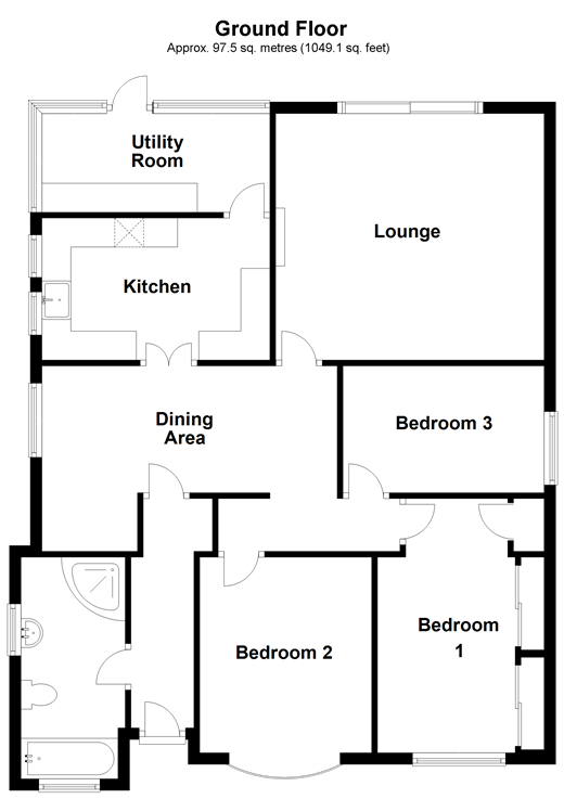Ridgeway Road, Herne Bay, Kent CT6, 3 bedroom detached bungalow for
