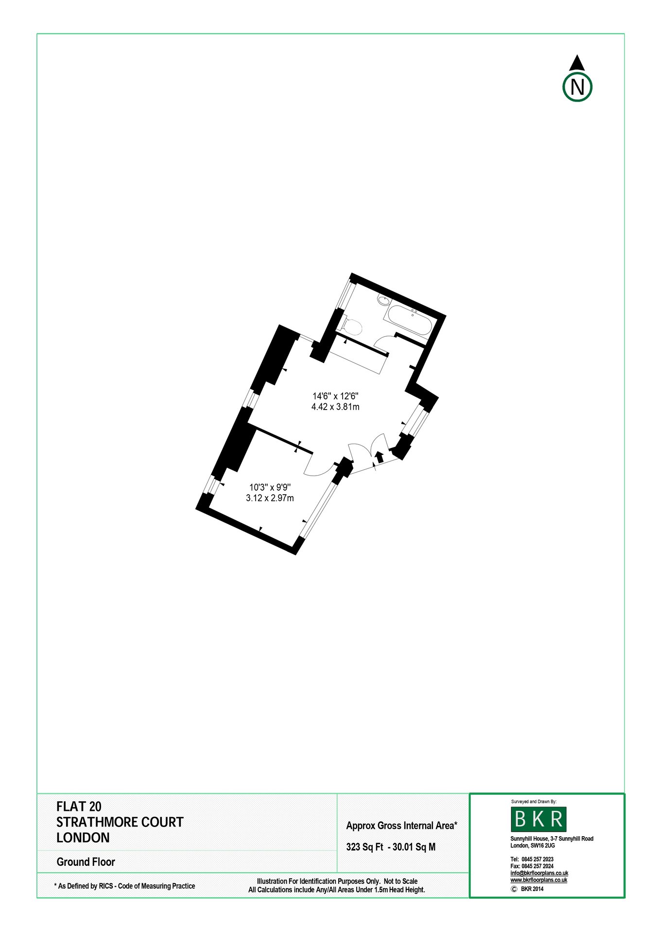Strathmore Court, Park Road, London NW8, London floorplan