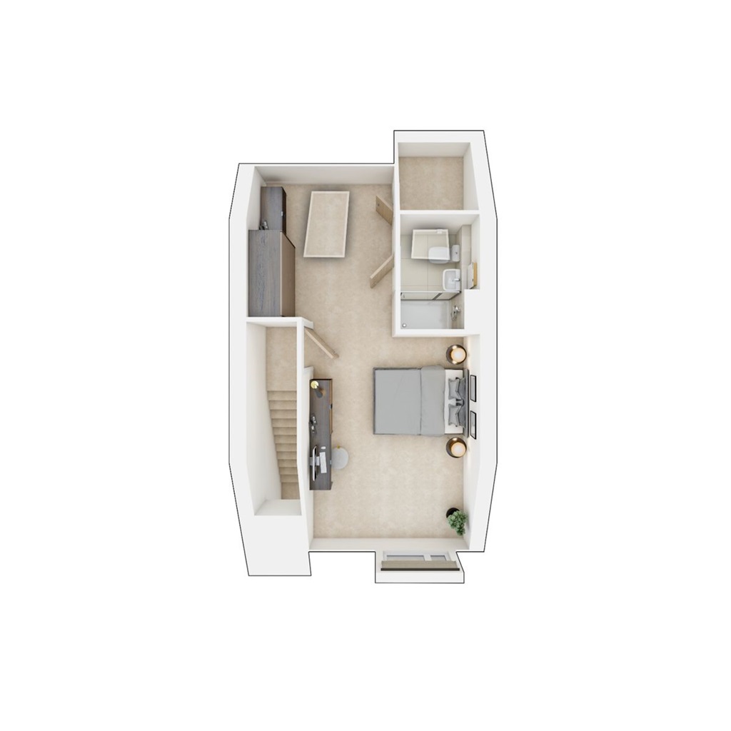 The Harrton - Plot 437, Orchard Grove, Egremont Road, Taunton floorplan