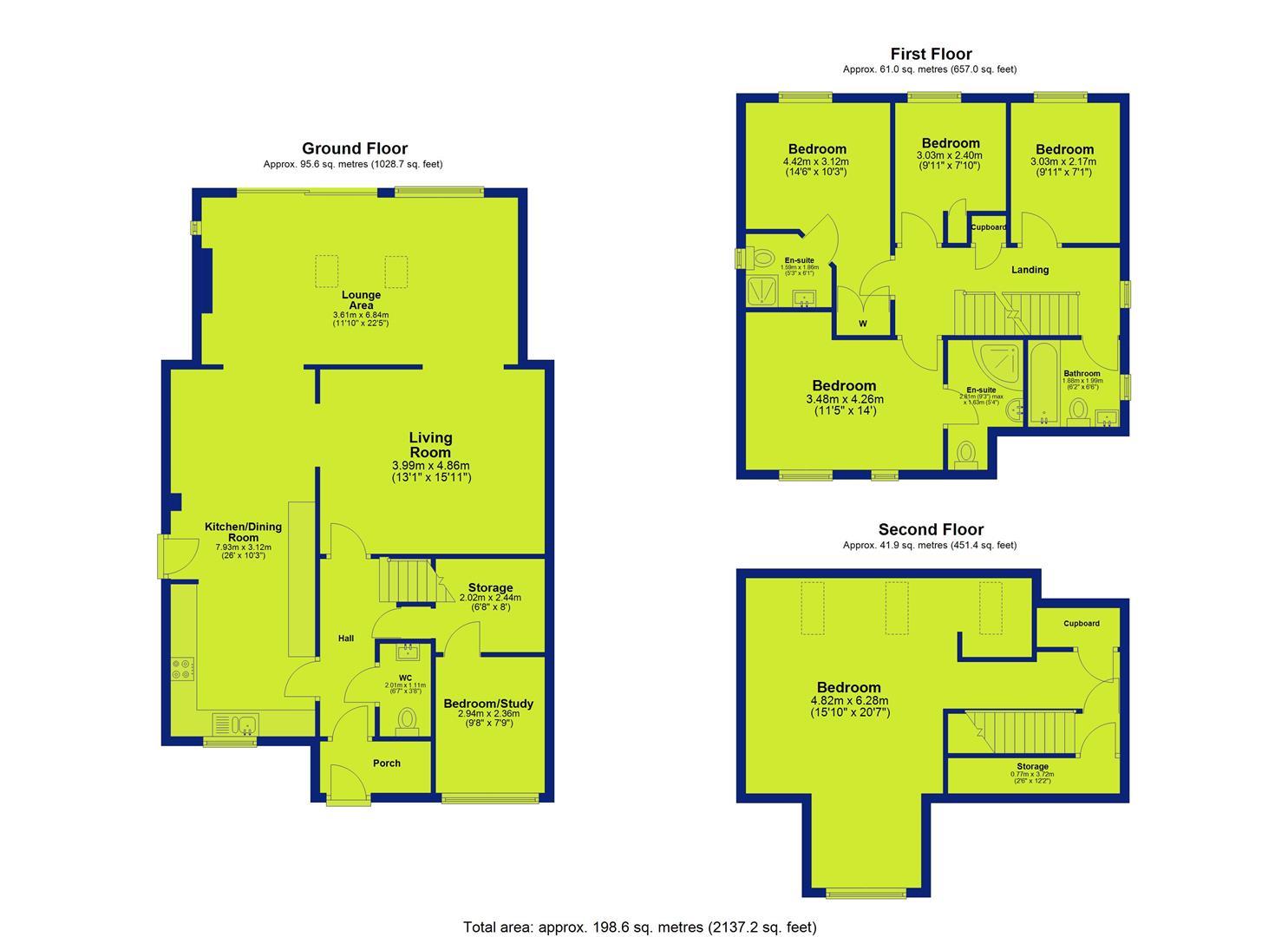 9, Angletarn Close, Nottingham floorplan
