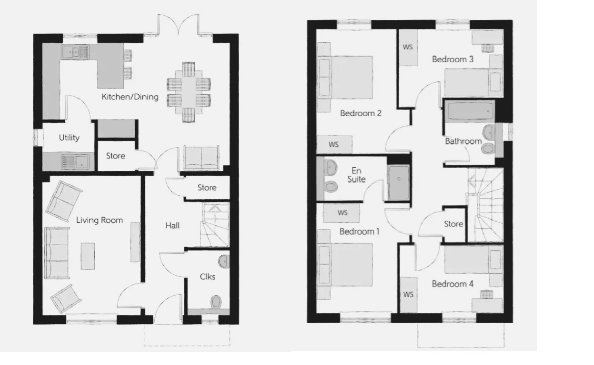 Plot 520, Braybrooke, Wood Avens Way, Kettering floorplan
