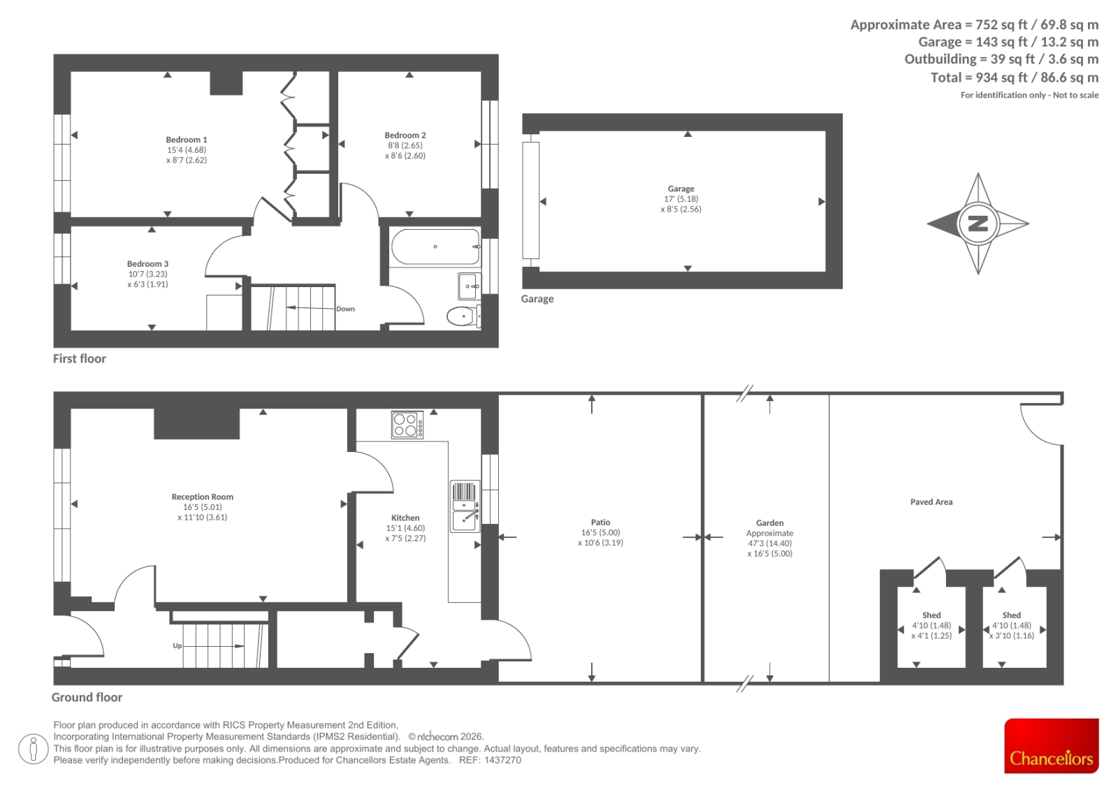 19 LANSDOWN CLOSE, Lansdown Close, Woking, Woking floorplan
