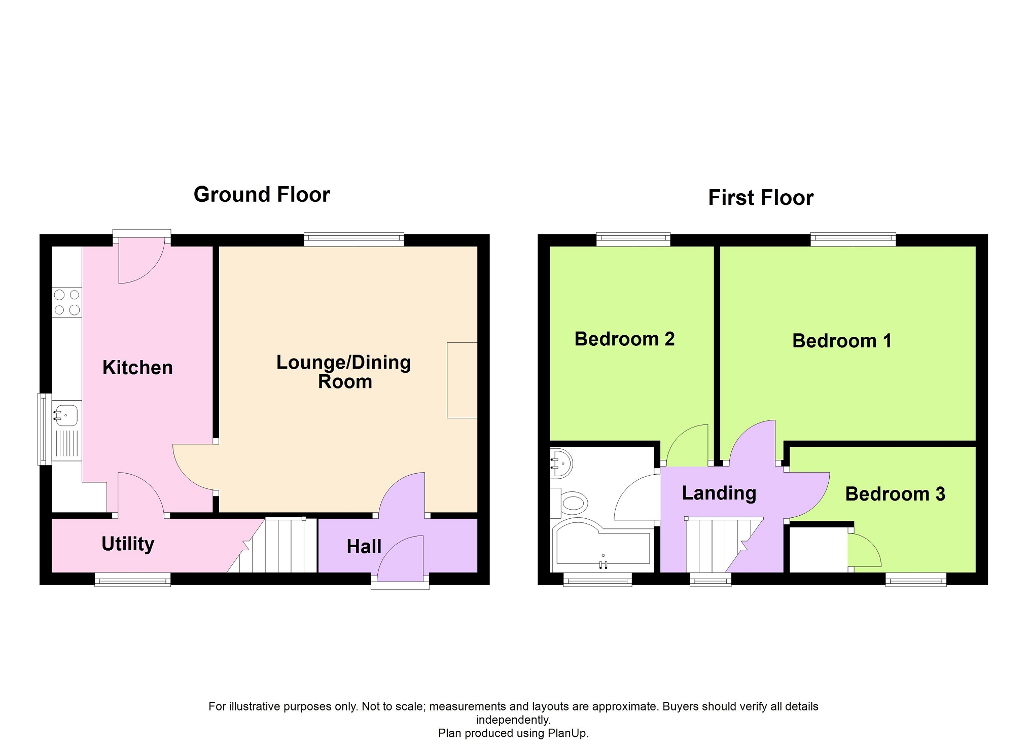 16, Gwernant, Cwmllynfell floorplan