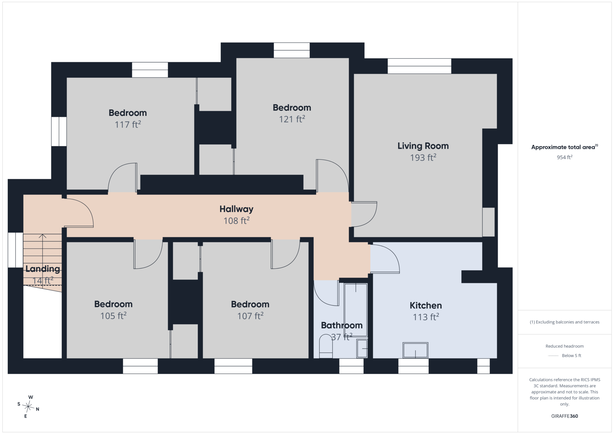 23, Woodlands Avenue, Glasgow floorplan