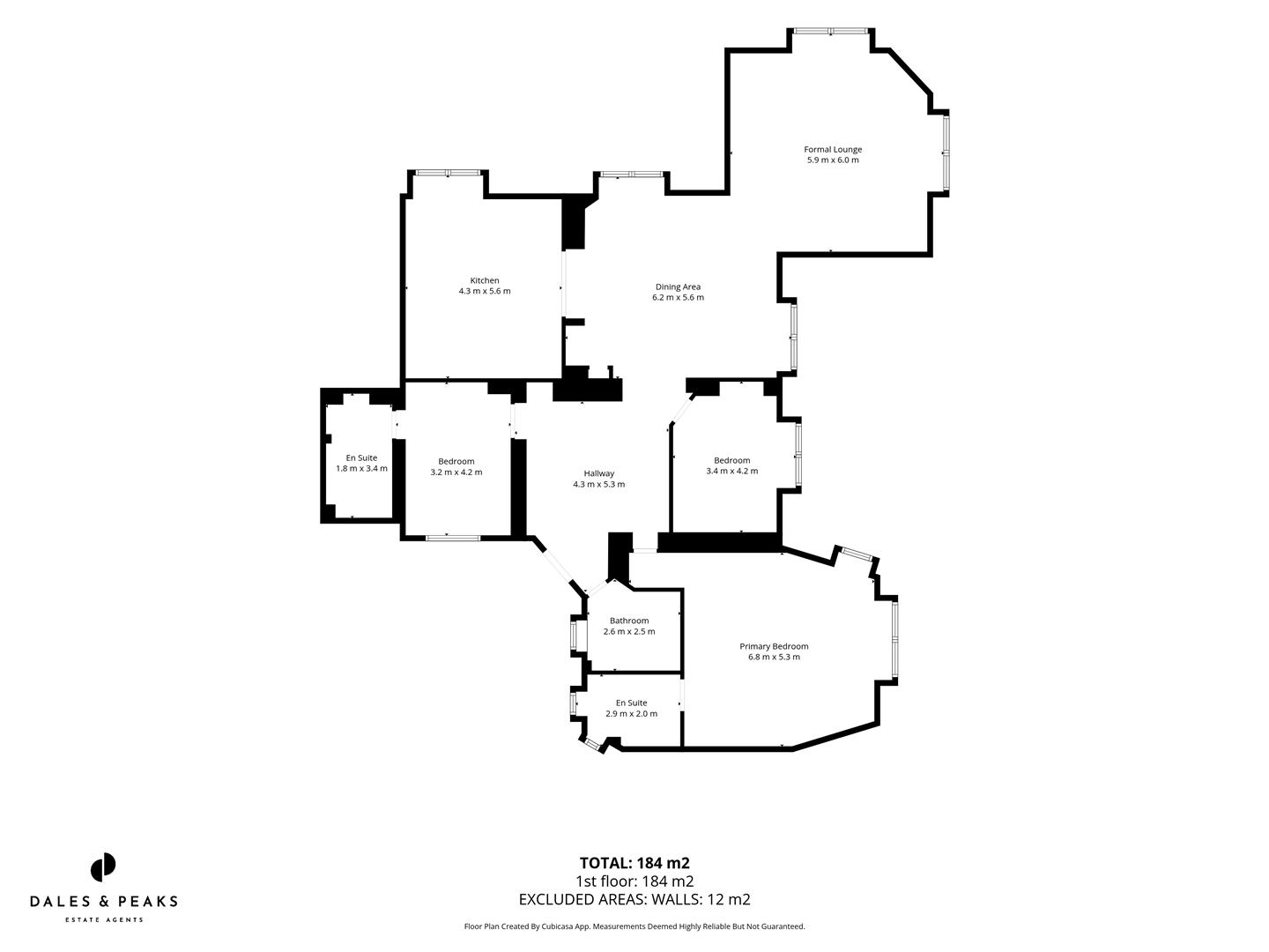 Apartment 3, Riber Castle Estate, Riber Road, Matlock floorplan