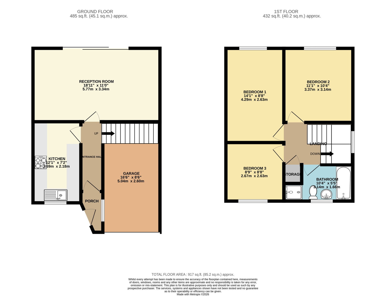 Bristol Road, Dudley floorplan