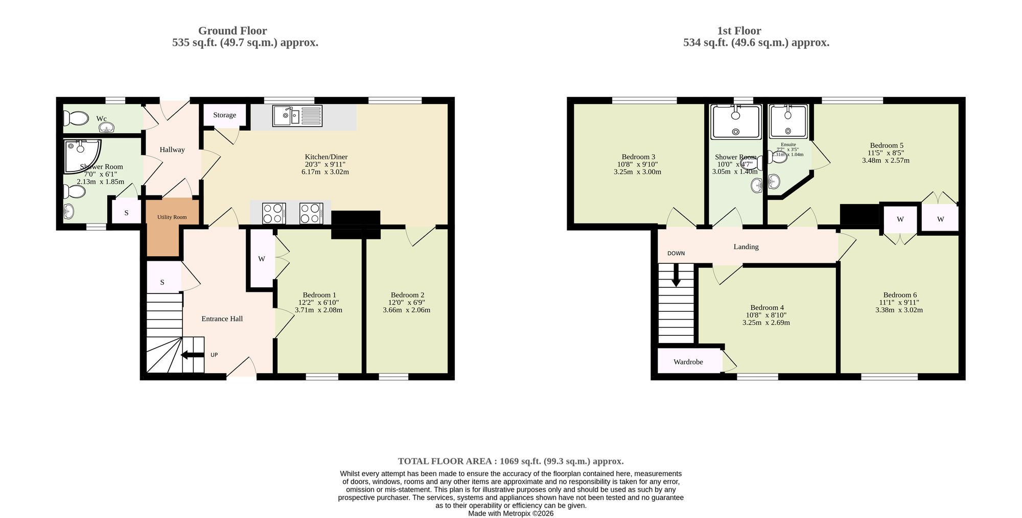 16 Enfield Road, Norwich floorplan