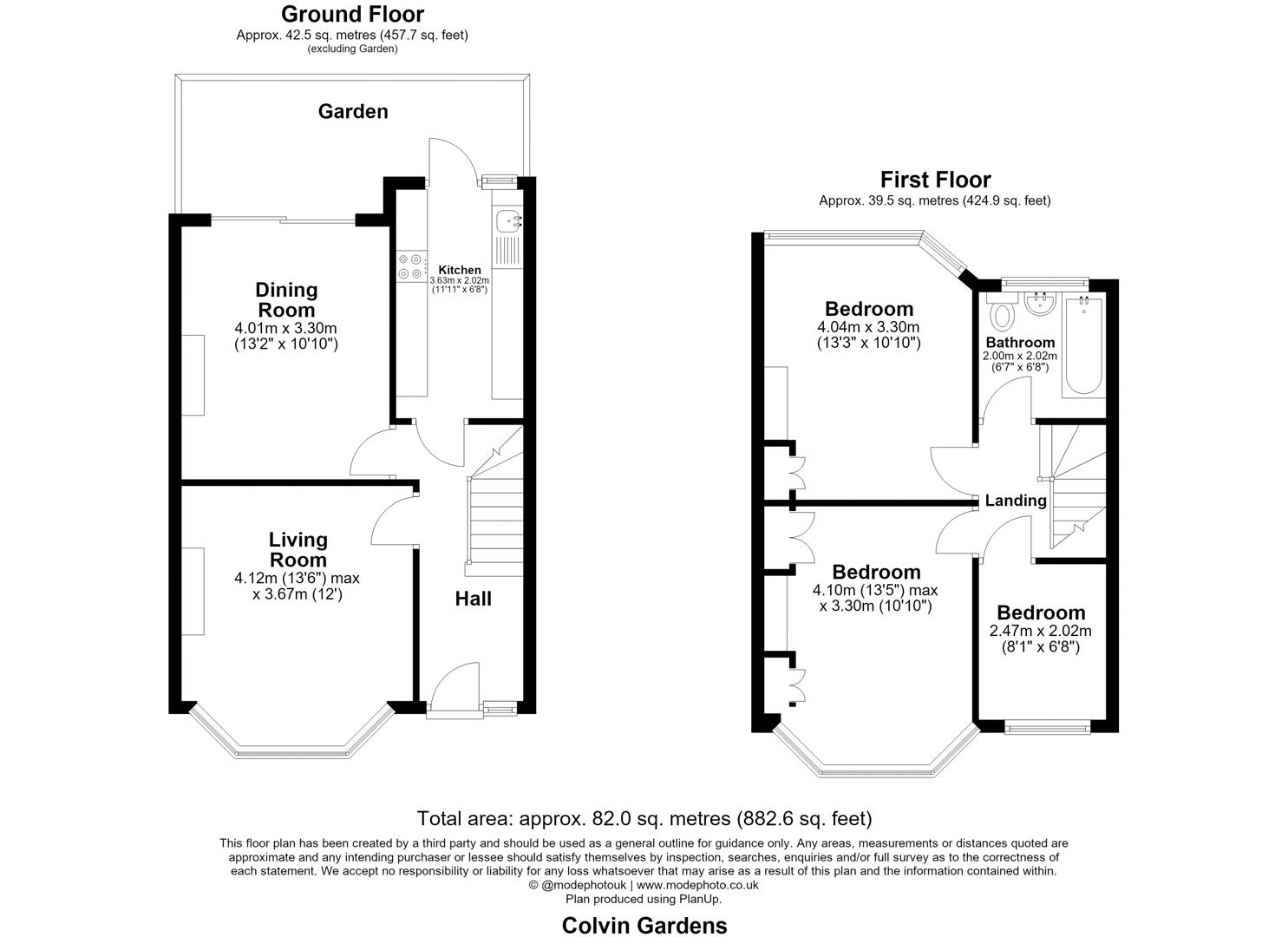 40, Colvin Gardens, Wanstead floorplan