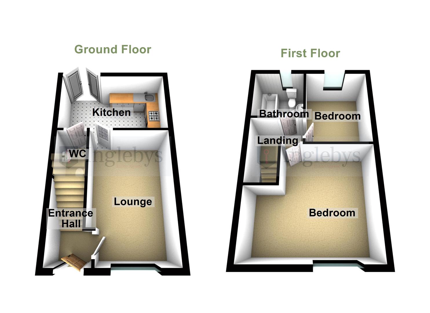 3, Middle Gill Close, Loftus floorplan