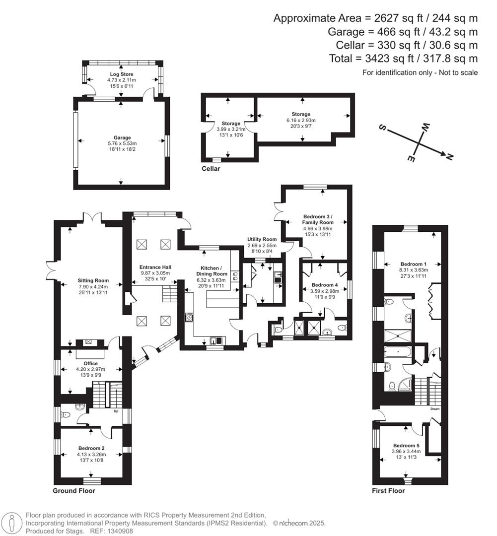 Speckled Wood, Crow's Nest, Liskeard floorplan