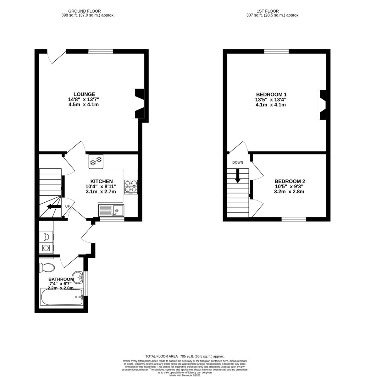 Bradford Road, Otley LS21, 2 bedroom terraced house for sale 61936930