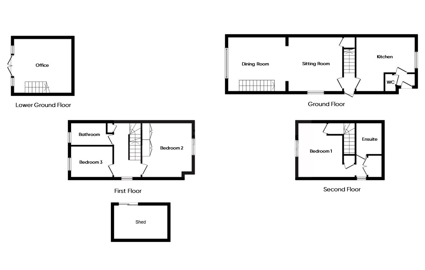 4 Bedrooms Town house for sale in West Road, Saffron Walden CB11