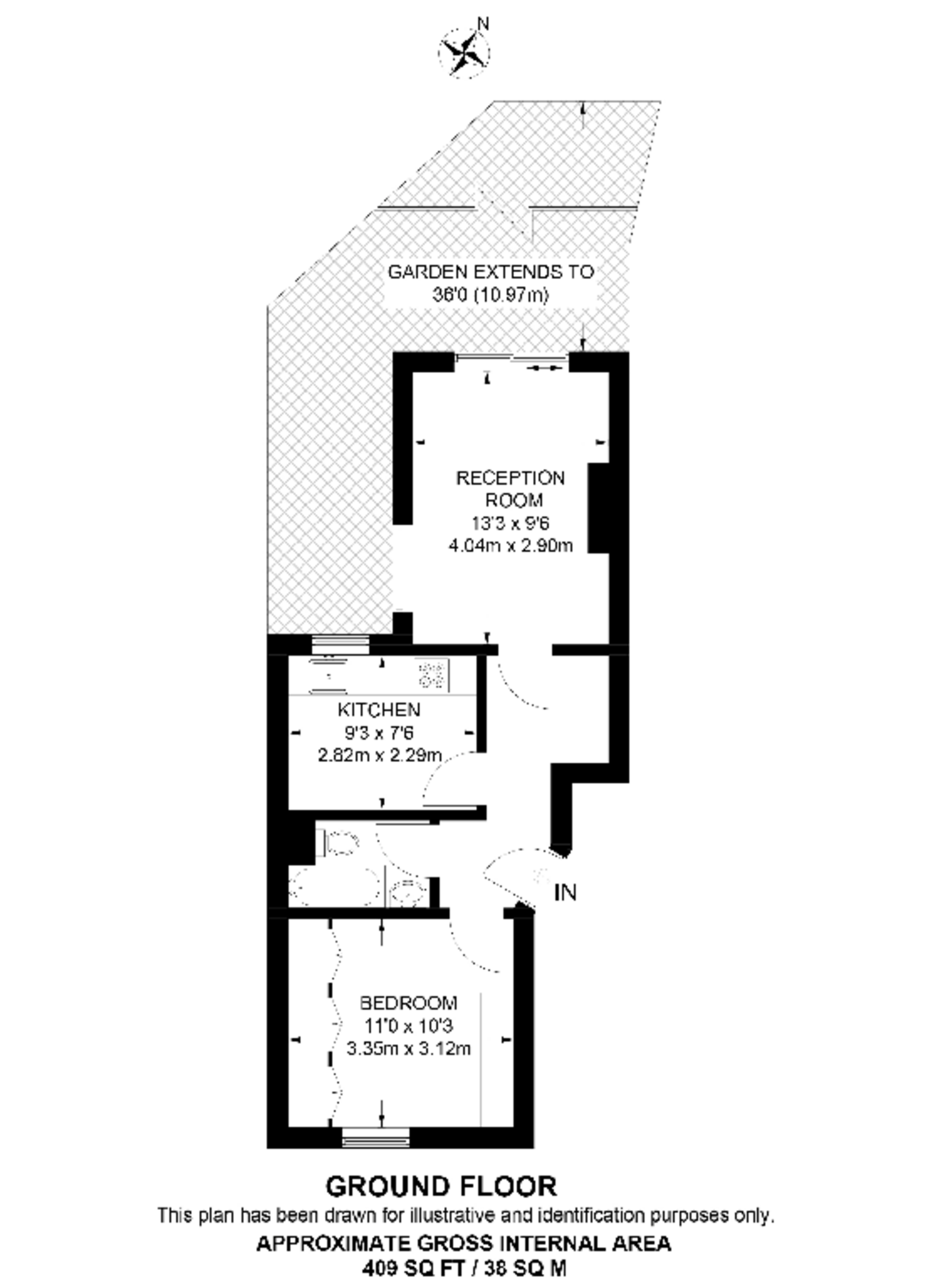 Merton Road, West Hill floorplan