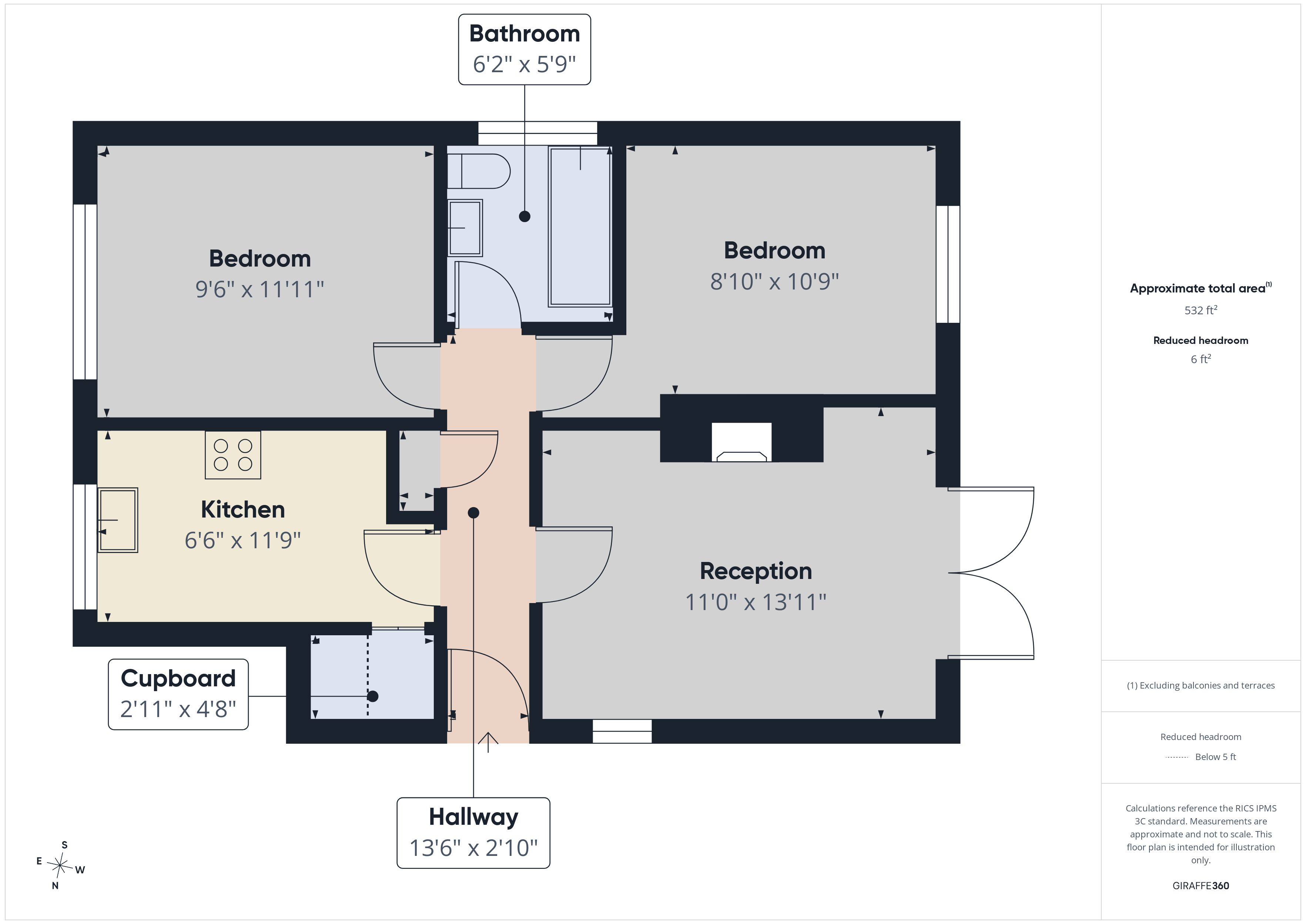 123, Kitchener Road, Walthamstow floorplan