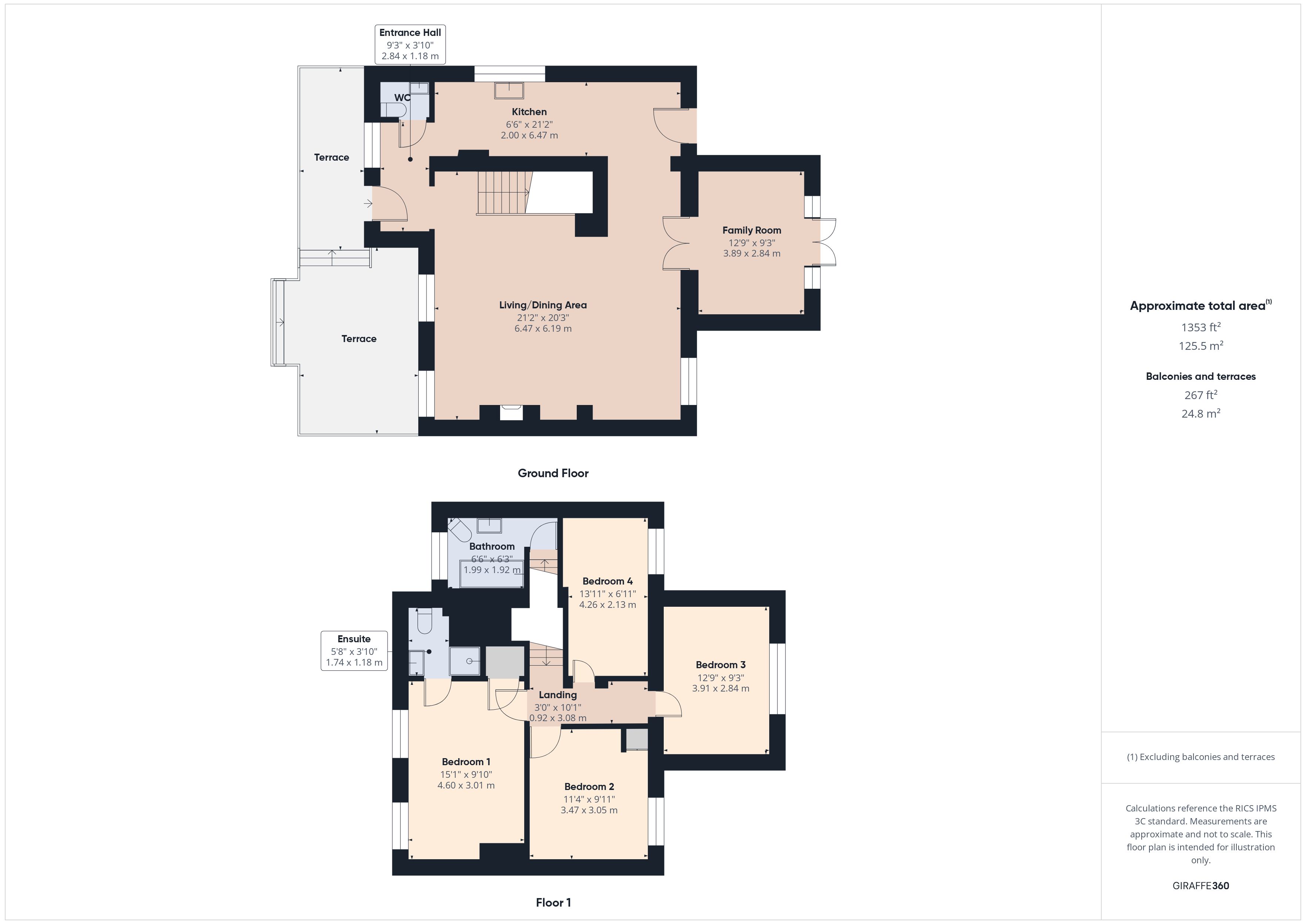 5 Pipers Wood Cottages,, Little Missenden, Buckinghamshire floorplan