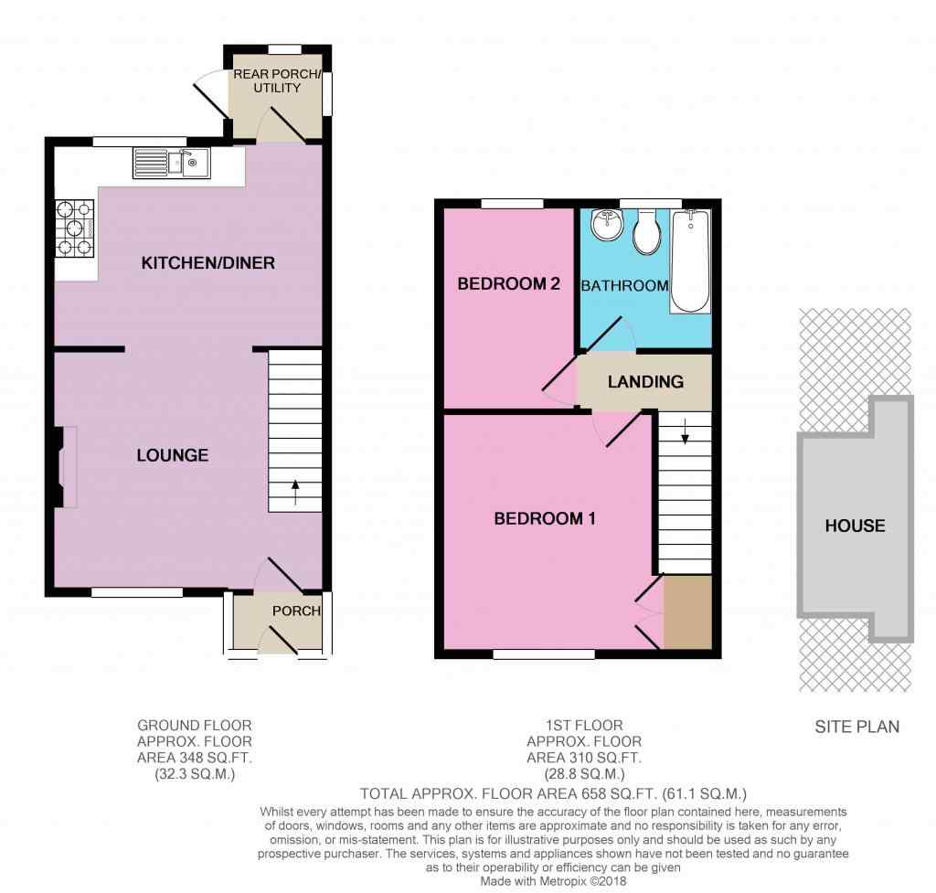 2 Bedrooms End terrace house to rent in Bollin Walk, Wilmslow SK9