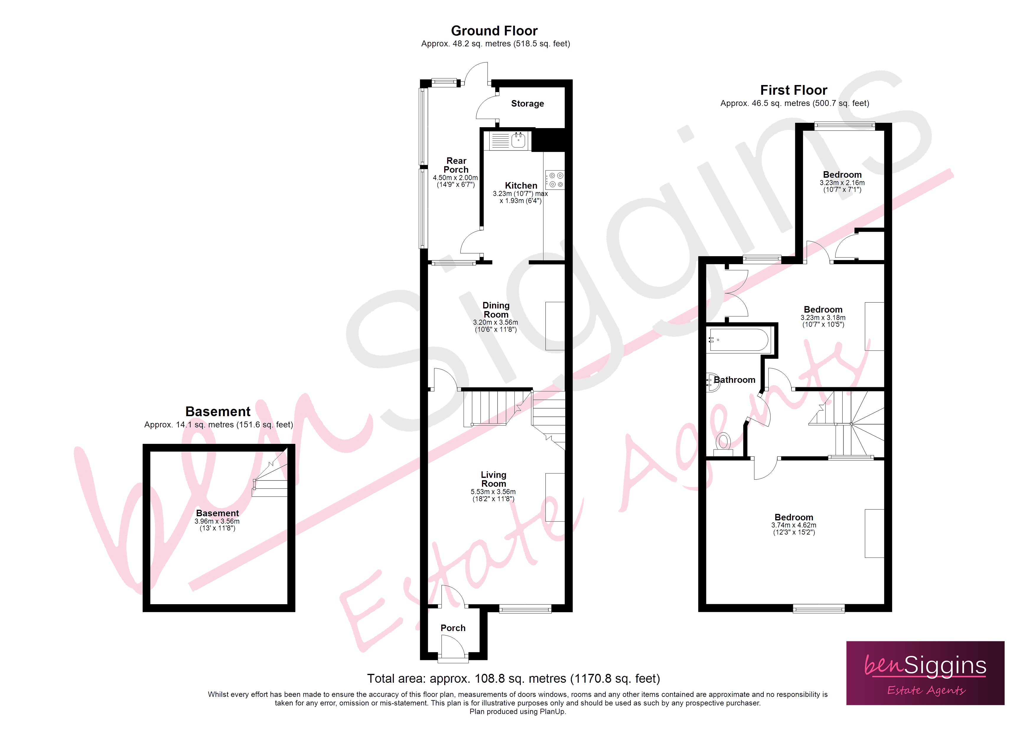 Whitmore Street, Maidstone ME16, 3 bedroom terraced house for sale