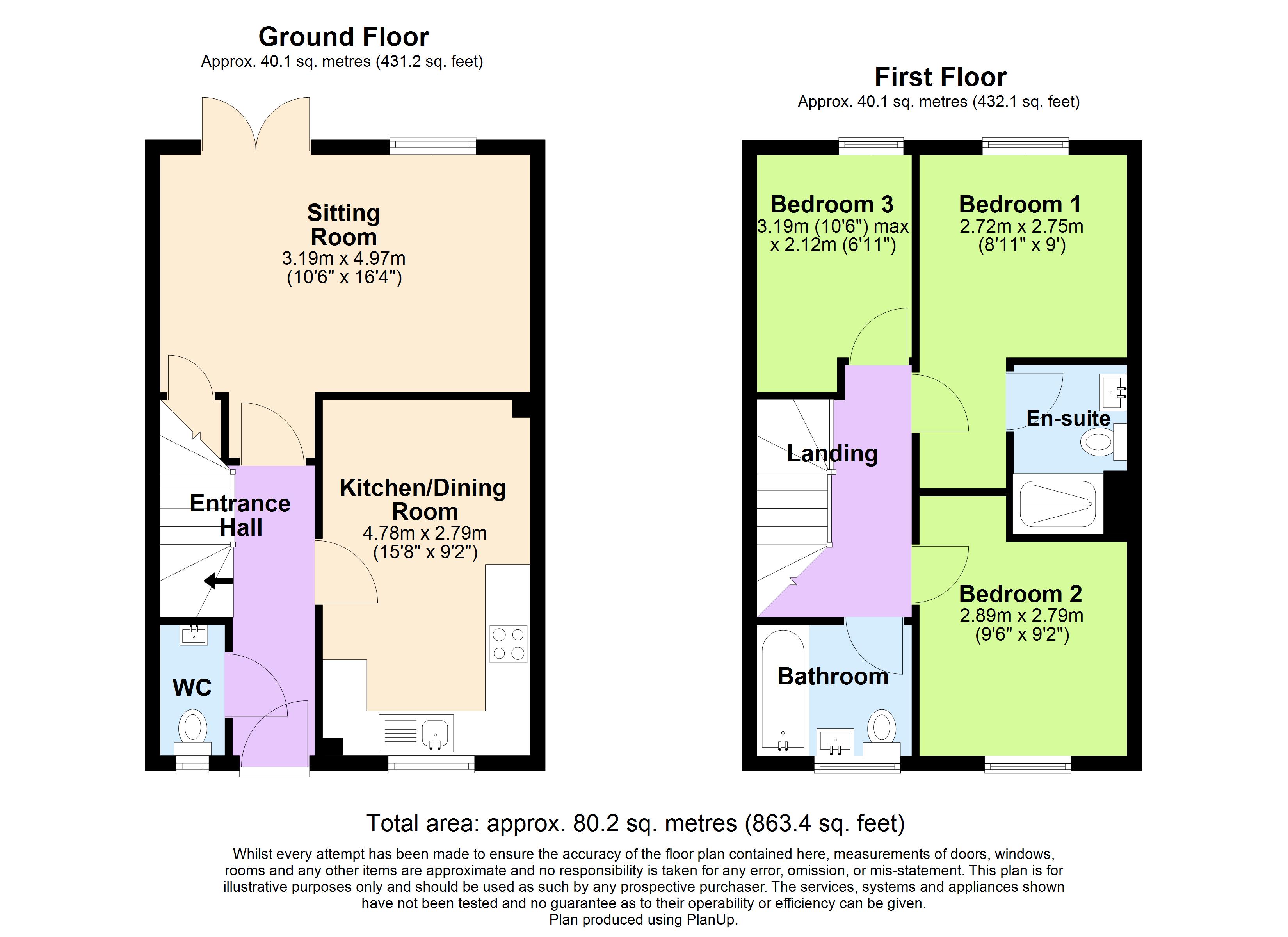 3, Francis Winfield Close, Stonehouse floorplan
