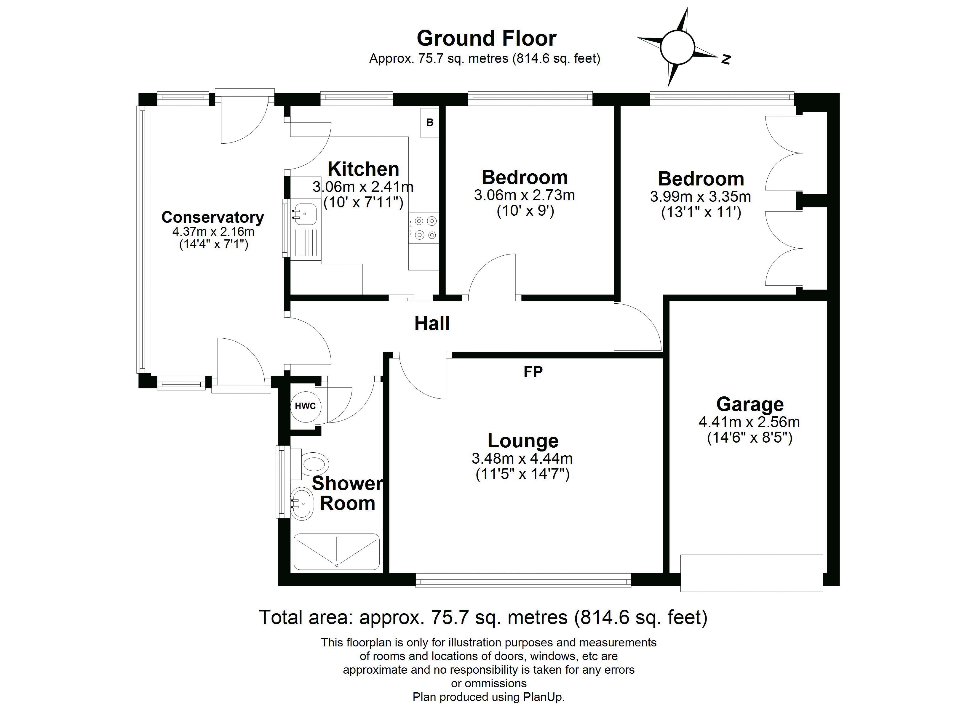 11, Sycamore Way, Brixham floorplan