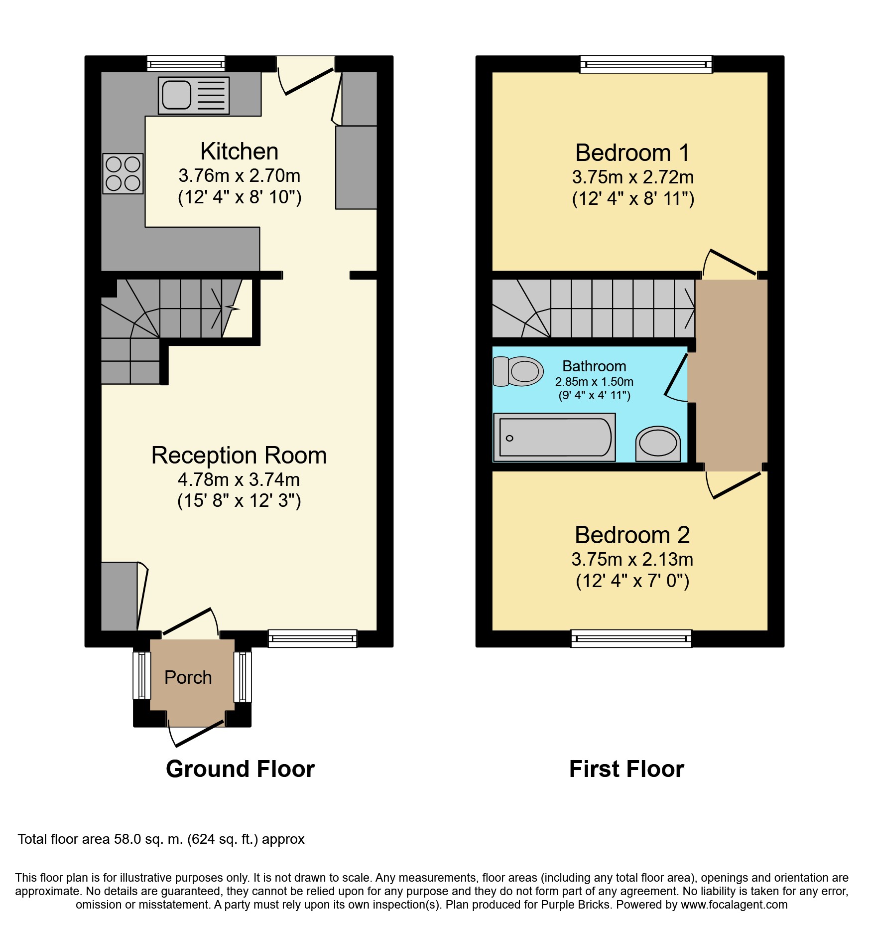 2 Bedrooms Terraced house for sale in Charlotte Place, Grays RM20