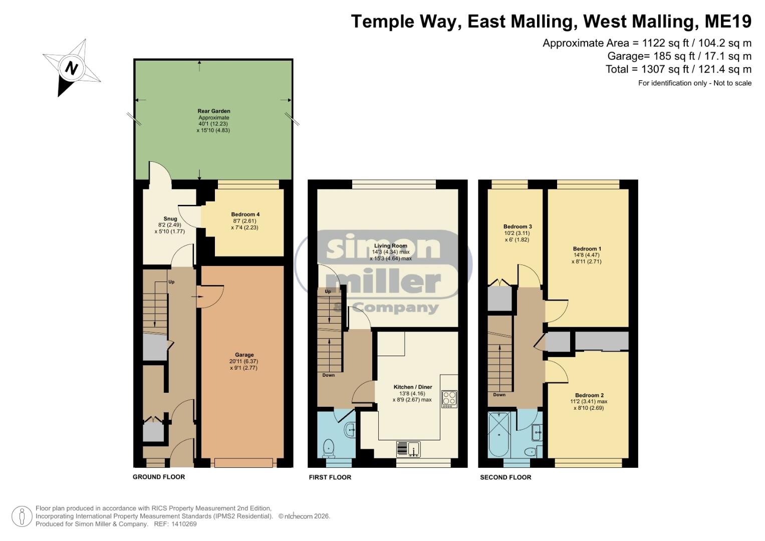 10, Temple Way, West Malling floorplan