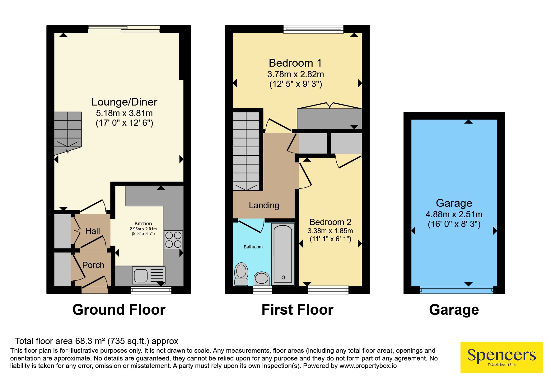44, Alport Way, Leicestershire floorplan