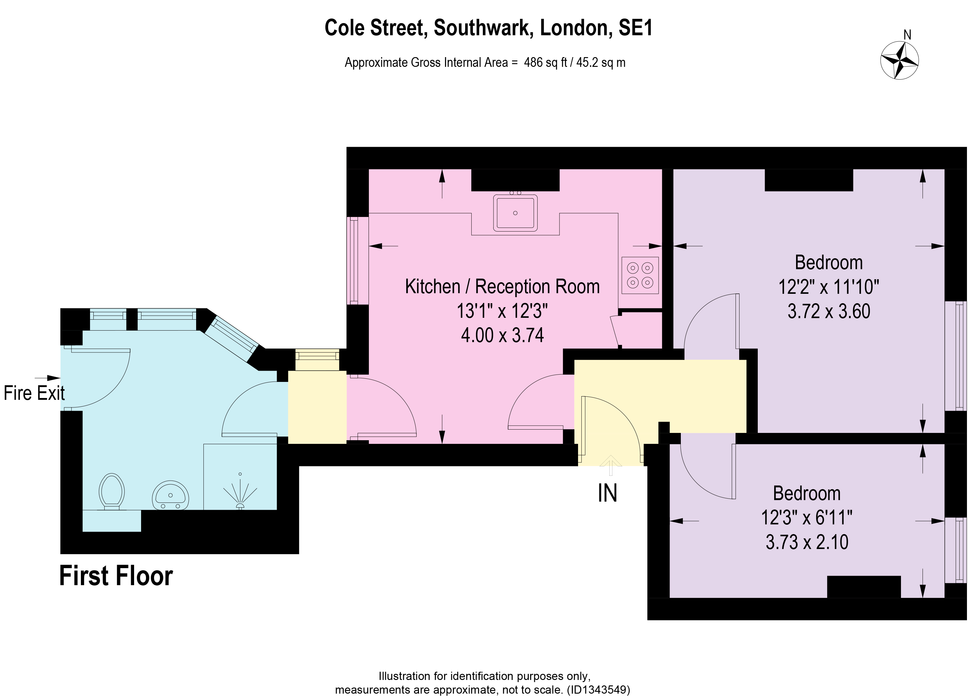 Cole Street, Southwark floorplan