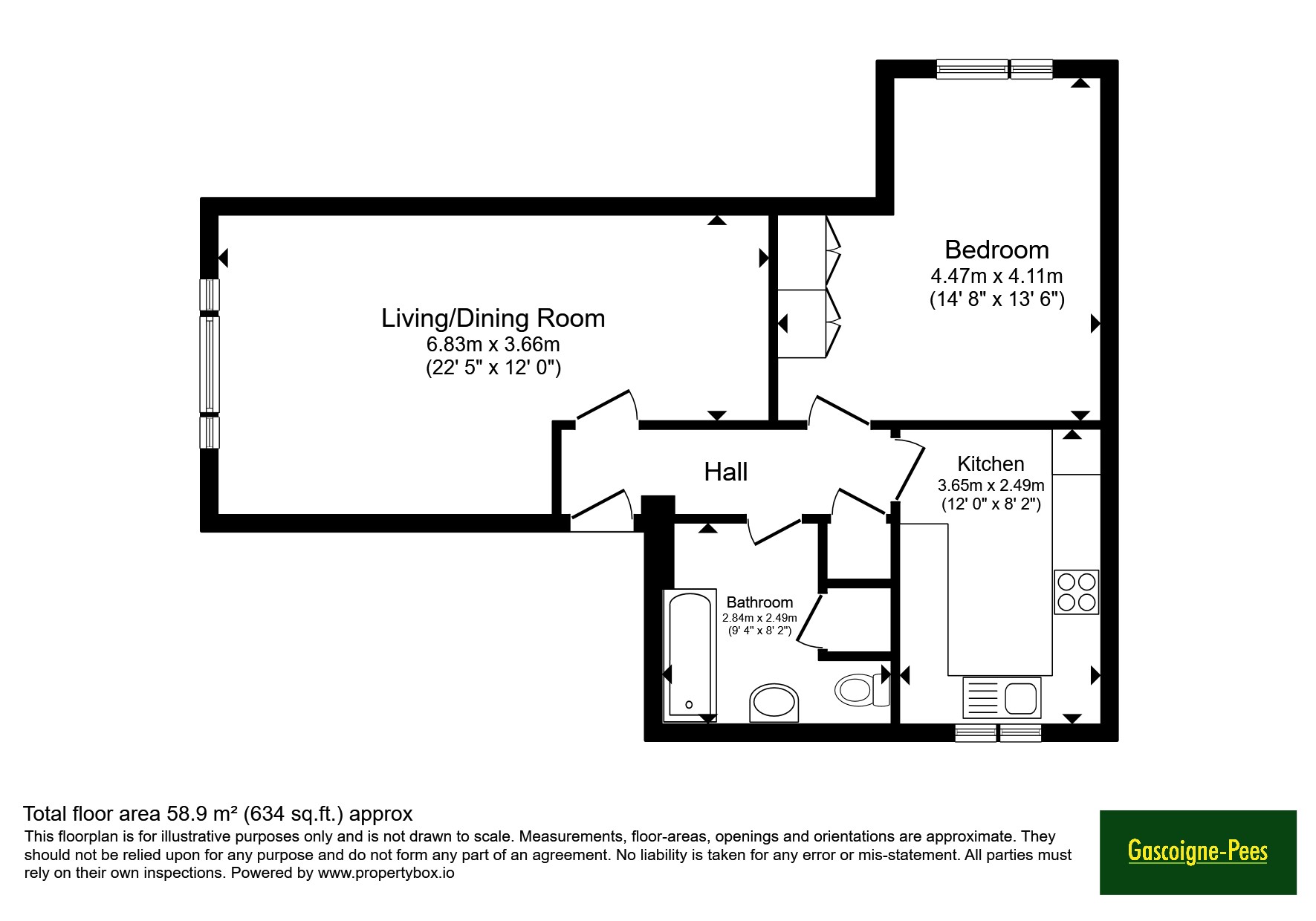 68 Charter Court,, Linden Grove, New Malden floorplan
