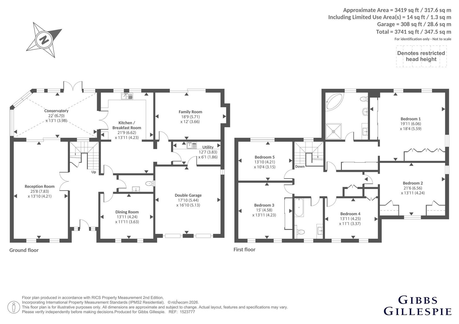 81, St. Huberts Close, Buckinghamshire floorplan