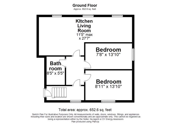 Apartment 28,, St Philips Court, Huddersfield floorplan