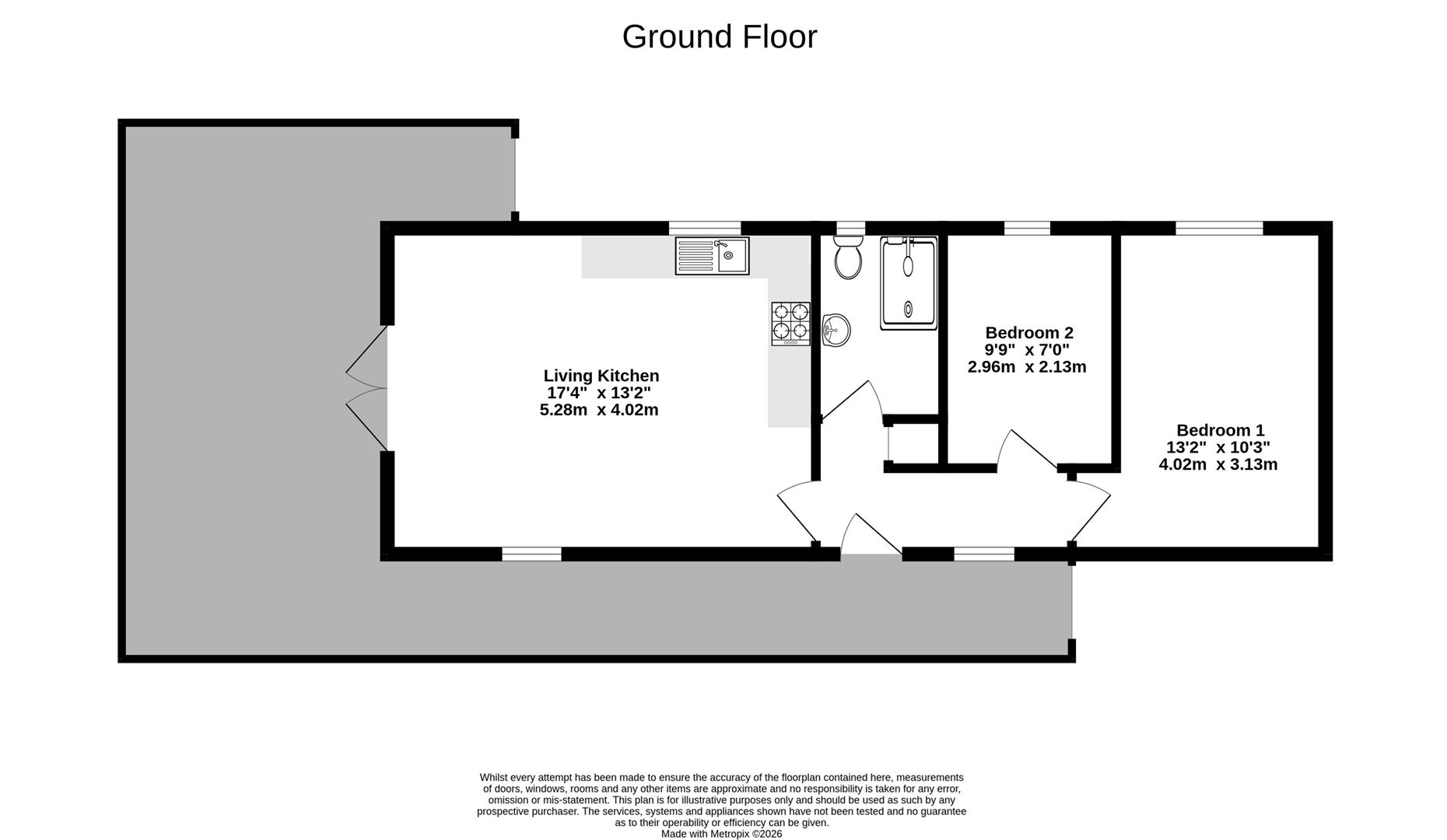 Lodge 7, Wilberfoss Park, Hull Road, York floorplan